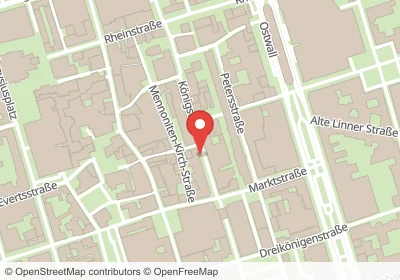 Hotels an der Königstraße  in Krefeld – Unterkünfte, Pensionen und Ferienwohnungen in zentraler Lage