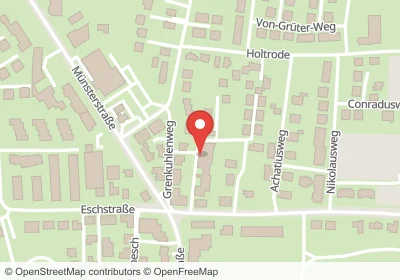 Hotels an der Marienfeldweg  in Münster – Unterkünfte, Pensionen und Ferienwohnungen in zentraler Lage