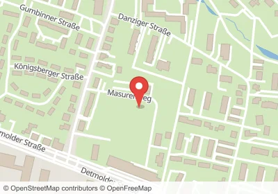 Hotels an der Masurenweg in Bielefeld – Unterkünfte, Pensionen und Ferienwohnungen in zentraler Lage