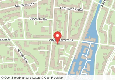 Hotels an der Maximilianstraße in Münster – Unterkünfte, Pensionen und Ferienwohnungen in zentraler Lage
