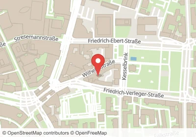 Hotels an der Wilhelmstraße in Bielefeld – Unterkünfte, Pensionen und Ferienwohnungen in zentraler Lage