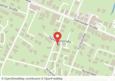Hotels an der Zypressenstraße in Bielefeld – Unterkünfte, Pensionen und Ferienwohnungen in zentraler Lage