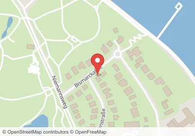 Hotels an der Bismarckallee in Kiel – Unterkünfte, Pensionen und Ferienwohnungen in zentraler Lage