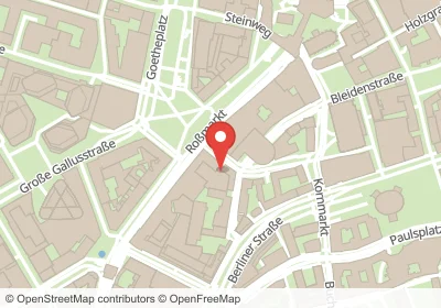 Hotels an der Am Salzhaus in Frankfurt am Main – Unterkünfte, Pensionen und Ferienwohnungen in zentraler Lage