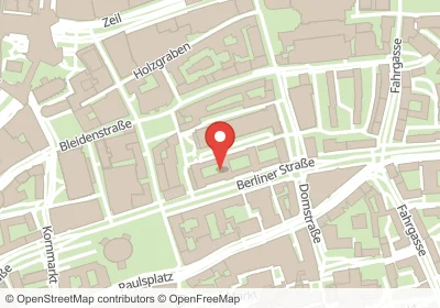 Hotels an der An der Kleinmarkthalle in Frankfurt am Main – Unterkünfte, Pensionen und Ferienwohnungen in zentraler Lage