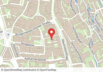 Hotels an der Apothekergäßchen in Augsburg – Unterkünfte, Pensionen und Ferienwohnungen in zentraler Lage