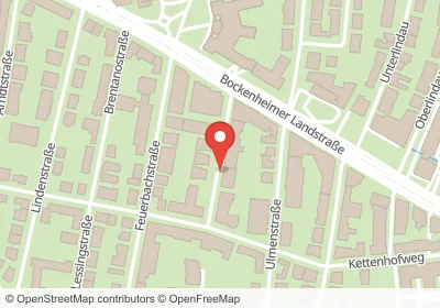 Hotels an der Barckhausstraße in Frankfurt am Main – Unterkünfte, Pensionen und Ferienwohnungen in zentraler Lage