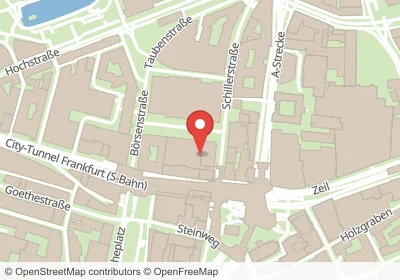 Hotels an der Börsenplatz in Frankfurt am Main – Unterkünfte, Pensionen und Ferienwohnungen in zentraler Lage