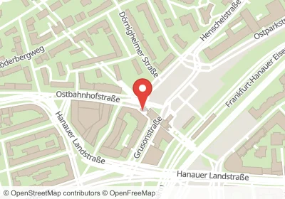 Hotels an der Danziger Platz in Frankfurt am Main – Unterkünfte, Pensionen und Ferienwohnungen in zentraler Lage
