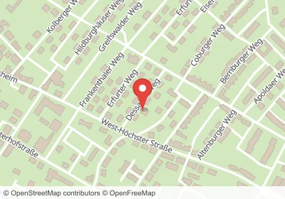 Hotels an der Dessauer Weg in Frankfurt am Main – Unterkünfte, Pensionen und Ferienwohnungen in zentraler Lage