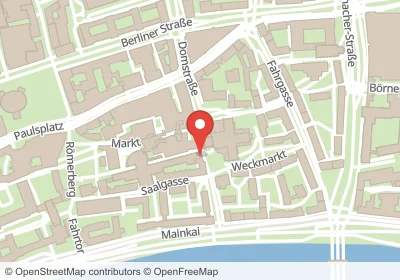 Hotels an der Domplatz in Frankfurt am Main – Unterkünfte, Pensionen und Ferienwohnungen in zentraler Lage