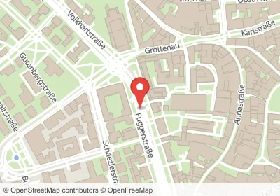 Hotels an der Fuggerstraße in Augsburg – Unterkünfte, Pensionen und Ferienwohnungen in zentraler Lage