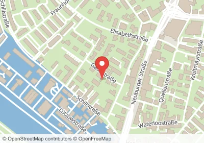 Hotels an der Gaußstraße in Augsburg – Unterkünfte, Pensionen und Ferienwohnungen in zentraler Lage