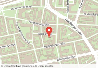 Hotels an der Gerlestraße in Nürnberg – Unterkünfte, Pensionen und Ferienwohnungen in zentraler Lage