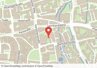 Hinter der Metzg Augsburg – Hotels in der Nähe Hotels an der Hinter der Metzg in Augsburg – Unterkünfte, Pensionen und Ferienwohnungen in zentraler Lage