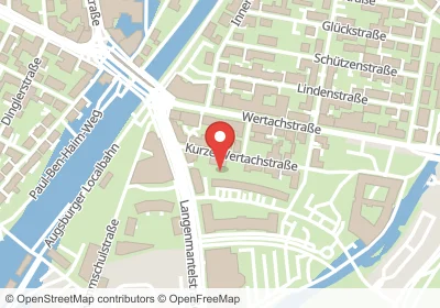 Hotels an der Kurze Wertachstraße in Augsburg – Unterkünfte, Pensionen und Ferienwohnungen in zentraler Lage