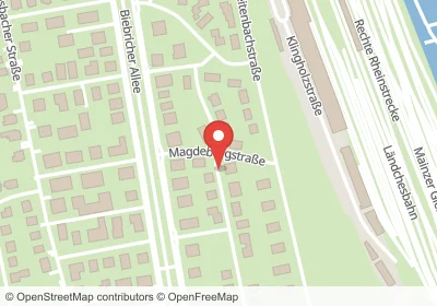 Hotels an der Magdeburgstraße in Wiesbaden – Unterkünfte, Pensionen und Ferienwohnungen in zentraler Lage