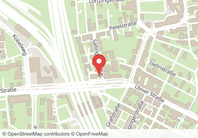 Hotels an der Sallingerstraße in Augsburg – Unterkünfte, Pensionen und Ferienwohnungen in zentraler Lage