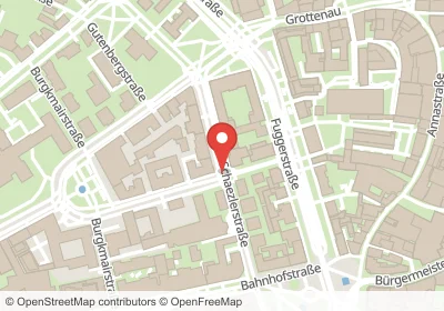 Hotels an der Schaezlerstraße in Augsburg – Unterkünfte, Pensionen und Ferienwohnungen in zentraler Lage