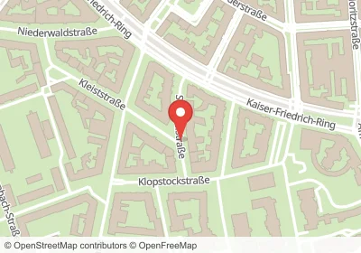 Hotels an der Scheffelstraße in Wiesbaden – Unterkünfte, Pensionen und Ferienwohnungen in zentraler Lage