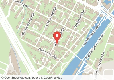 Hotels an der Schißlerstraße in Augsburg – Unterkünfte, Pensionen und Ferienwohnungen in zentraler Lage