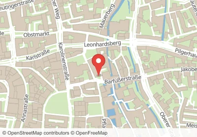 Hotels an der Schlachthausgäßchen in Augsburg – Unterkünfte, Pensionen und Ferienwohnungen in zentraler Lage