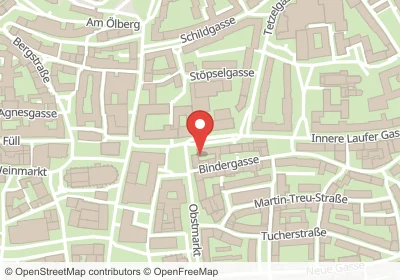 Hotels an der Theresienstraße in Nürnberg – Unterkünfte, Pensionen und Ferienwohnungen in zentraler Lage