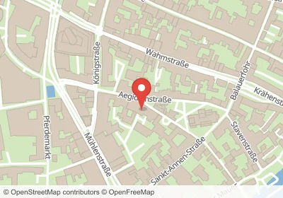 Hotels an der Aegidienstraße in Lübeck – Unterkünfte, Pensionen und Ferienwohnungen in zentraler Lage