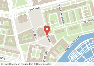 Hotels an der Am Altern Markt in Potsdam – Unterkünfte, Pensionen und Ferienwohnungen in zentraler Lage
