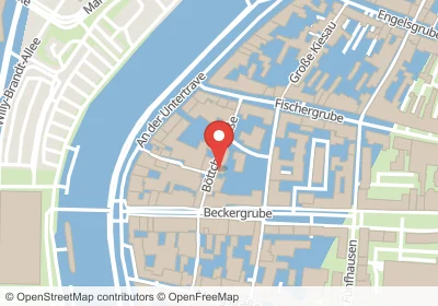 Hotels an der Böttcherstraße in Lübeck – Unterkünfte, Pensionen und Ferienwohnungen in zentraler Lage