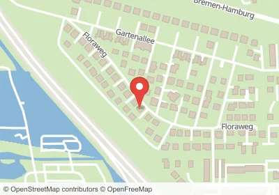 Hotels an der Floraweg in Bremen – Unterkünfte, Pensionen und Ferienwohnungen in zentraler Lage