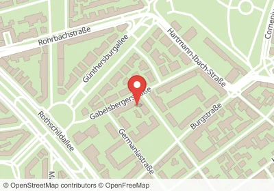 Hotels an der Gabelsbergerstraße in Frankfurt am Main – Unterkünfte, Pensionen und Ferienwohnungen in zentraler Lage