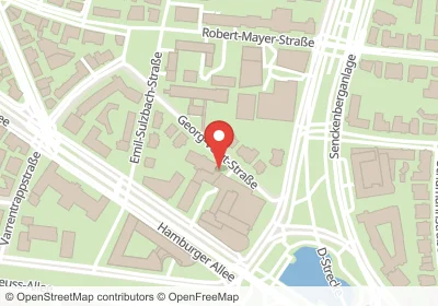 Hotels an der Georg-Voigt-Straße in Frankfurt am Main – Unterkünfte, Pensionen und Ferienwohnungen in zentraler Lage