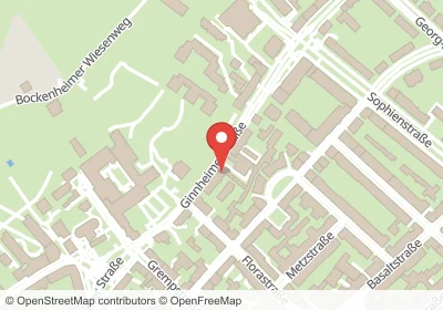 Hotels an der Ginnheimer Straße in Frankfurt am Main – Unterkünfte, Pensionen und Ferienwohnungen in zentraler Lage