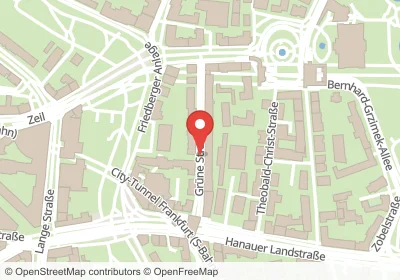 Hotels an der Grüne Straße in Frankfurt am Main – Unterkünfte, Pensionen und Ferienwohnungen in zentraler Lage