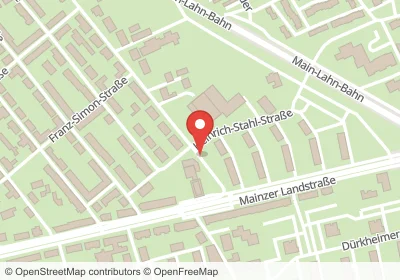 Hotels an der Heinrich-Stahl-Straße in Frankfurt am Main – Unterkünfte, Pensionen und Ferienwohnungen in zentraler Lage