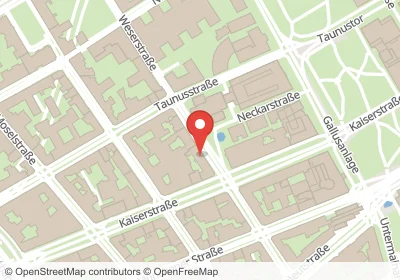 Hotels an der Jürgen-Ponto-Platz in Frankfurt am Main – Unterkünfte, Pensionen und Ferienwohnungen in zentraler Lage