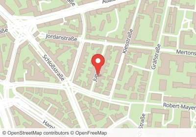 Hotels an der Jungstraße in Frankfurt am Main – Unterkünfte, Pensionen und Ferienwohnungen in zentraler Lage