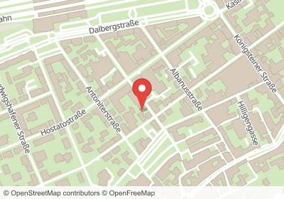Hotels an der Justinuskirchstraße in Frankfurt am Main – Unterkünfte, Pensionen und Ferienwohnungen in zentraler Lage