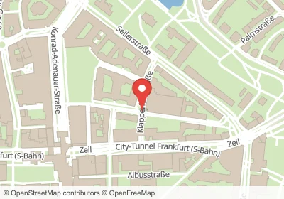 Hotels an der Klapperfeldstraße in Frankfurt am Main – Unterkünfte, Pensionen und Ferienwohnungen in zentraler Lage