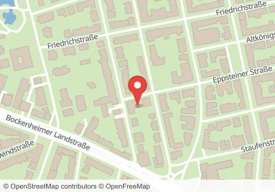 Hotels an der Kleine Wiesenau in Frankfurt am Main – Unterkünfte, Pensionen und Ferienwohnungen in zentraler Lage