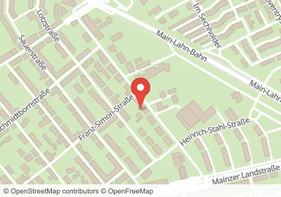 Hotels an der Luthmerstraße in Frankfurt am Main – Unterkünfte, Pensionen und Ferienwohnungen in zentraler Lage