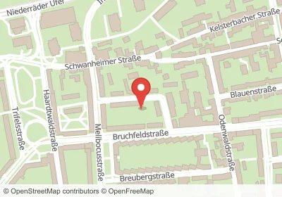 Hotels an der Otzbergstraße in Frankfurt am Main – Unterkünfte, Pensionen und Ferienwohnungen in zentraler Lage