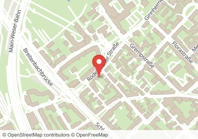 Hotels an der Rödelheimer Straße in Frankfurt am Main – Unterkünfte, Pensionen und Ferienwohnungen in zentraler Lage