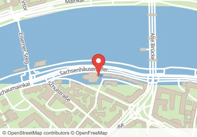 Hotels an der Sachsenhäuser Ufer in Frankfurt am Main – Unterkünfte, Pensionen und Ferienwohnungen in zentraler Lage