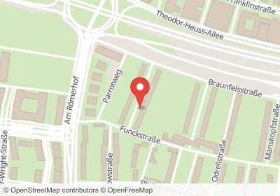 Hotels an der Scherbiusstraße in Frankfurt am Main – Unterkünfte, Pensionen und Ferienwohnungen in zentraler Lage