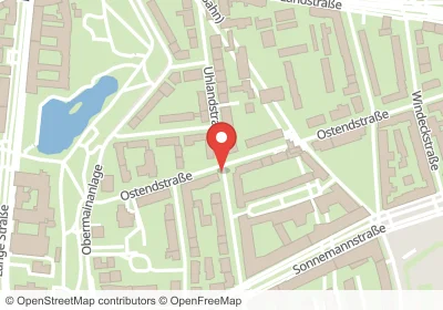 Hotels an der Uhlandstraße in Frankfurt am Main – Unterkünfte, Pensionen und Ferienwohnungen in zentraler Lage