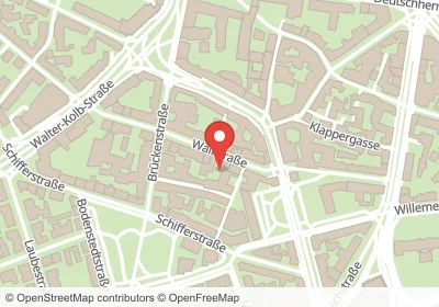 Hotels an der Wallstraße in Frankfurt am Main – Unterkünfte, Pensionen und Ferienwohnungen in zentraler Lage