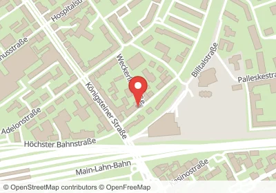 Hotels an der Weckerlinstraße in Frankfurt am Main – Unterkünfte, Pensionen und Ferienwohnungen in zentraler Lage