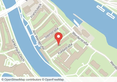 Hotels an der Werrastraße in Bremen – Unterkünfte, Pensionen und Ferienwohnungen in zentraler Lage